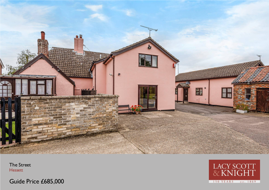 Guide Price £685,000 Alwyd the Street | Hessett | Bury St