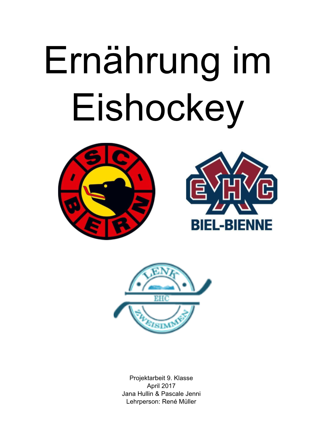 Projektarbeit Ernährung Im Eishockey.Pdf