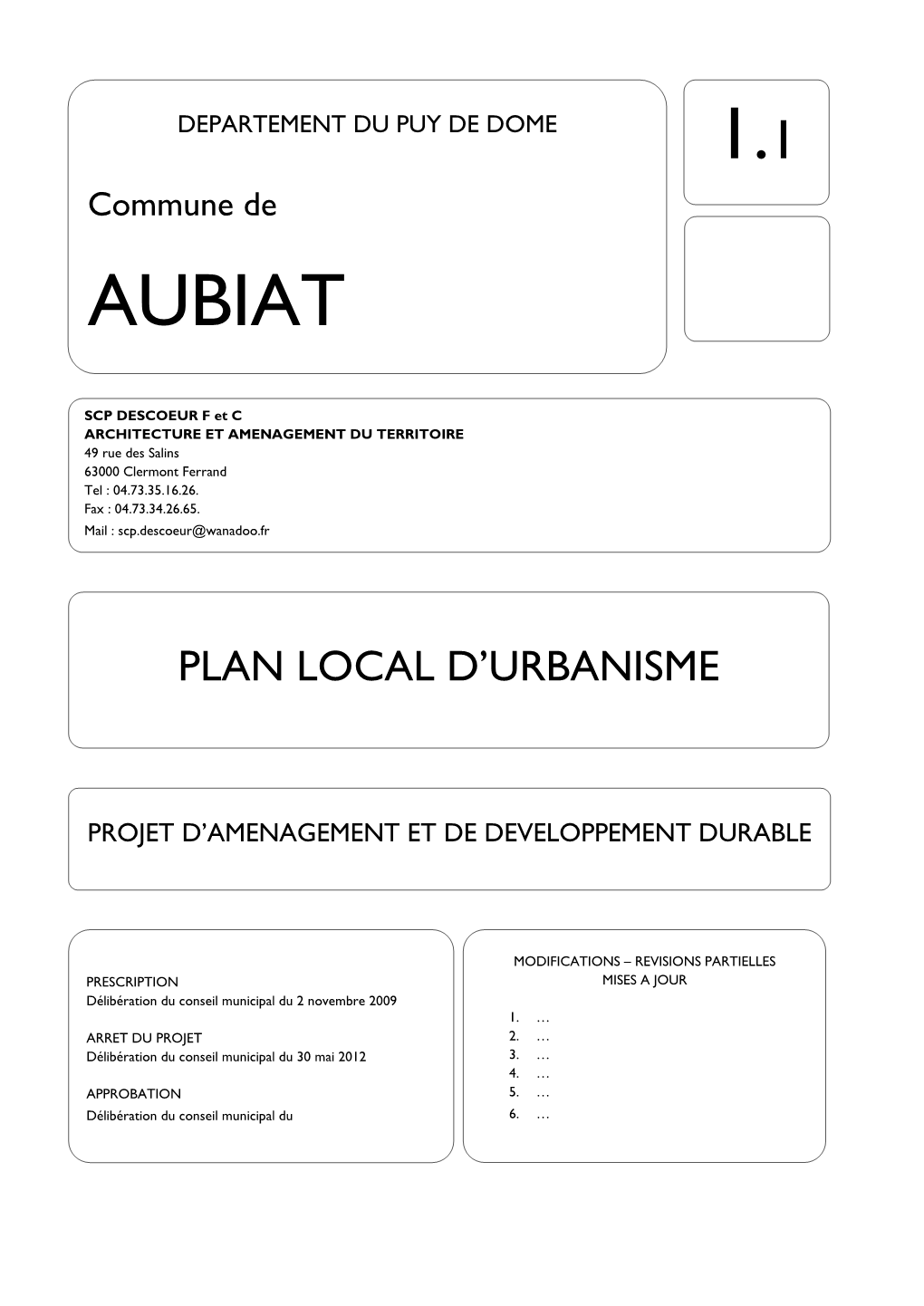 Departement Du Puy De Dome 1.1