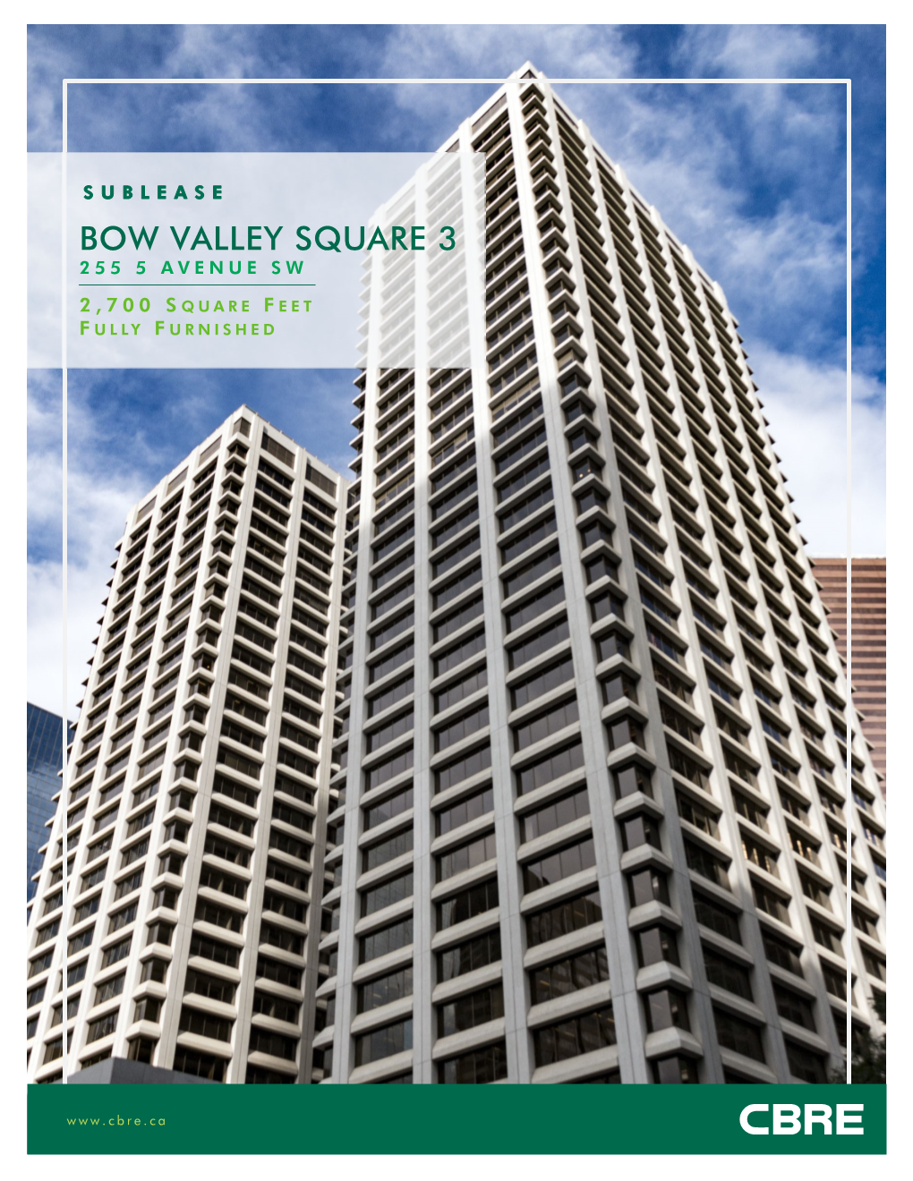 Bow Valley Square 3 255 5 Avenue Sw