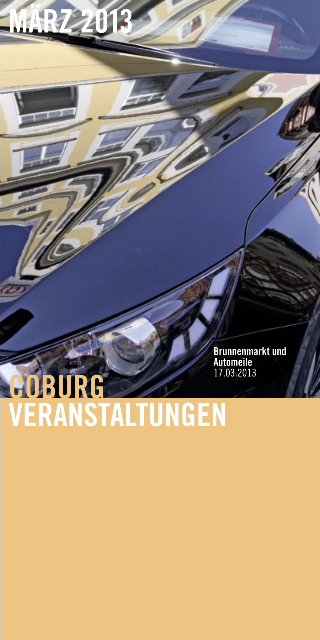 Coburg Veranstaltungen März 2013