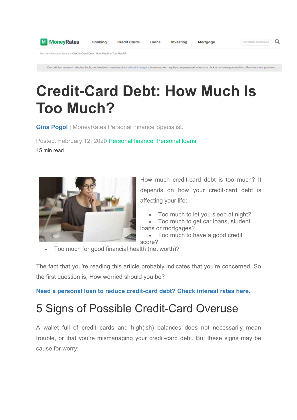 Credit Card Debt-MR.Pdf