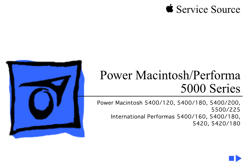 Power Macintosh/Performa 5000 Series