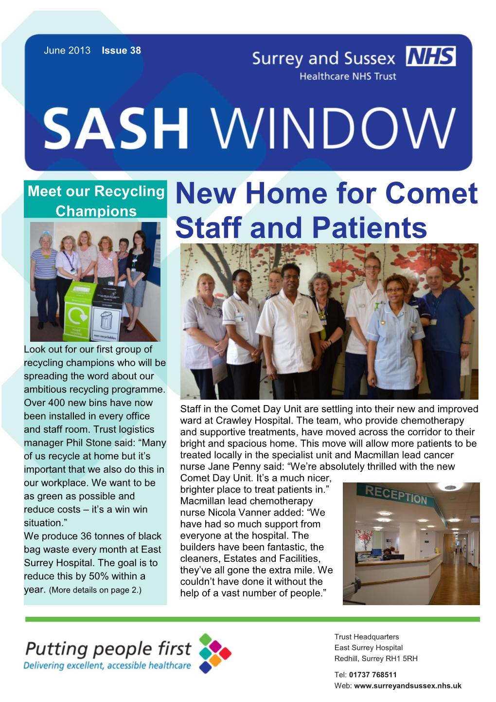 New Home for Comet Staff and Patients