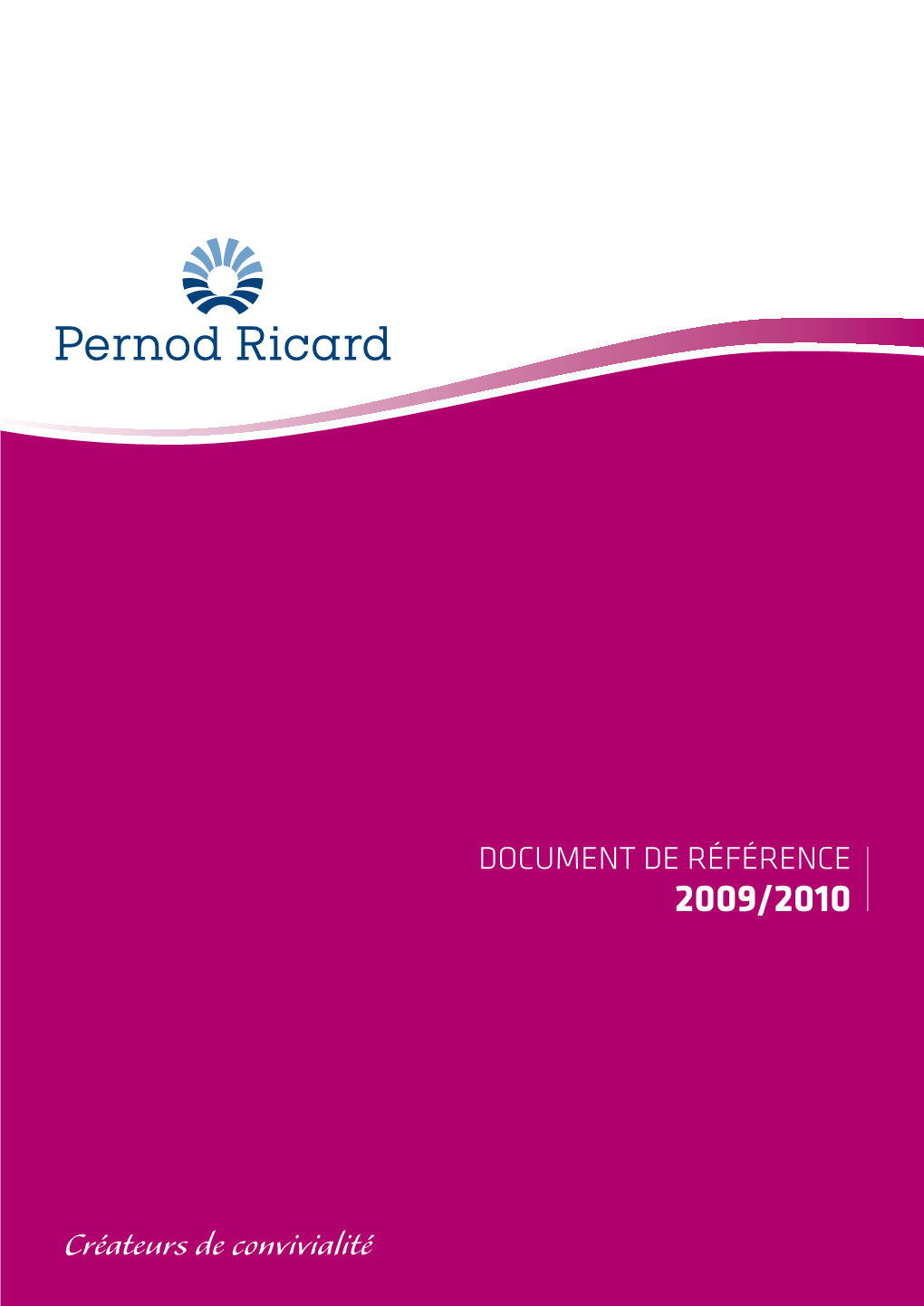 Document De Référence 2009-2010 Pernod Ricard
