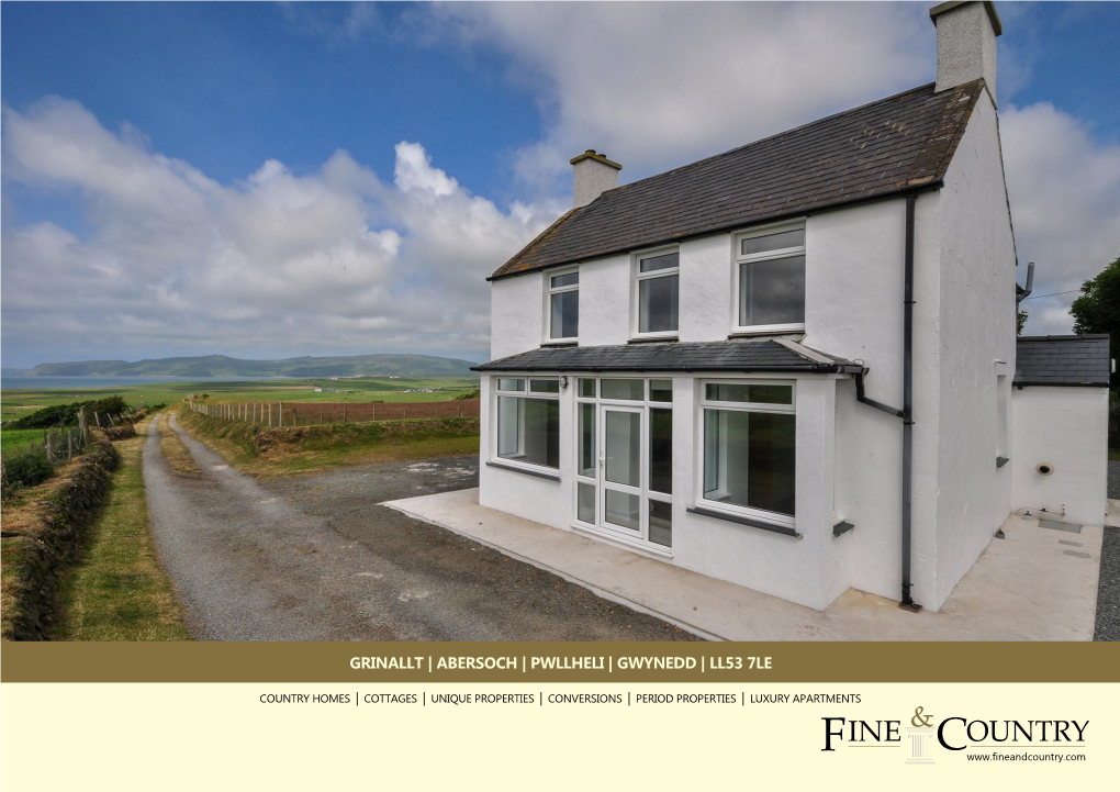 Abersoch | Pwllheli | Gwynedd | Ll53 7Le Country Homes │ Cottages │ Unique Properties │ Conversions │ Period Properties │ Luxury Apartments