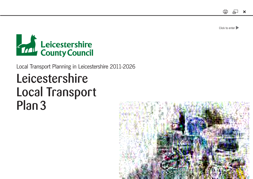 Local Transport Plan