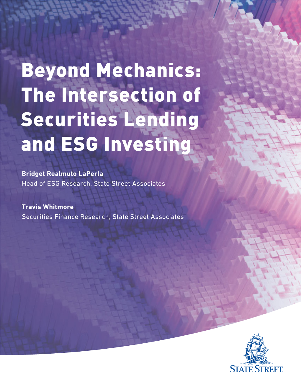 Beyond Mechanics: the Intersection of Securities Lending and ESG Investing