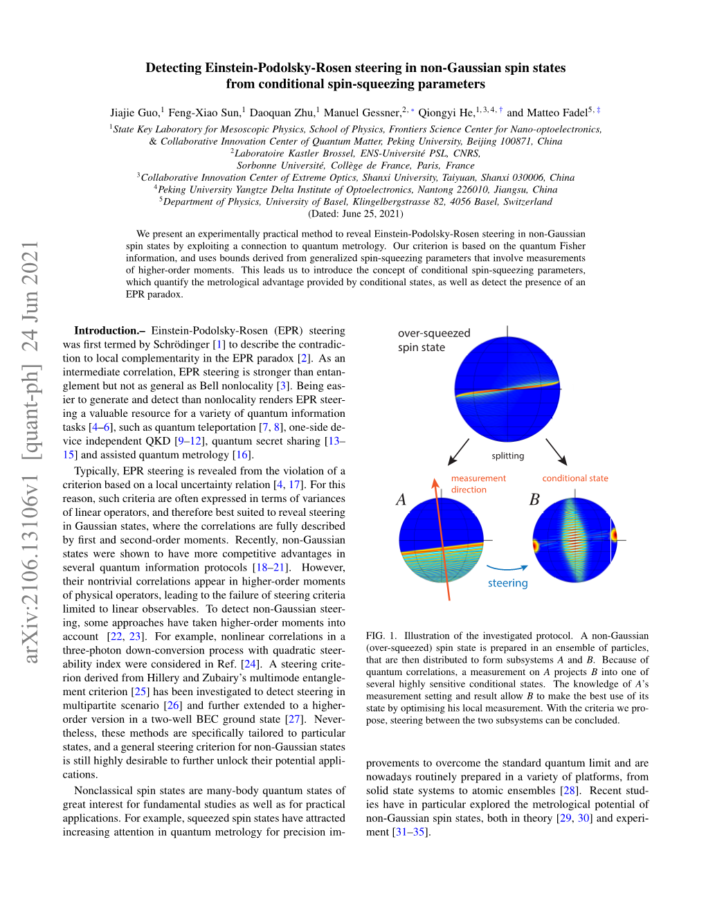 Detecting Einstein-Podolsky-Rosen Steering in Non-Gaussian Spin States from Conditional Spin-Squeezing Parameters