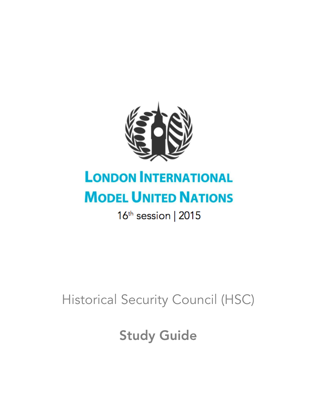 Historical Security Council (HSC) Study Guide