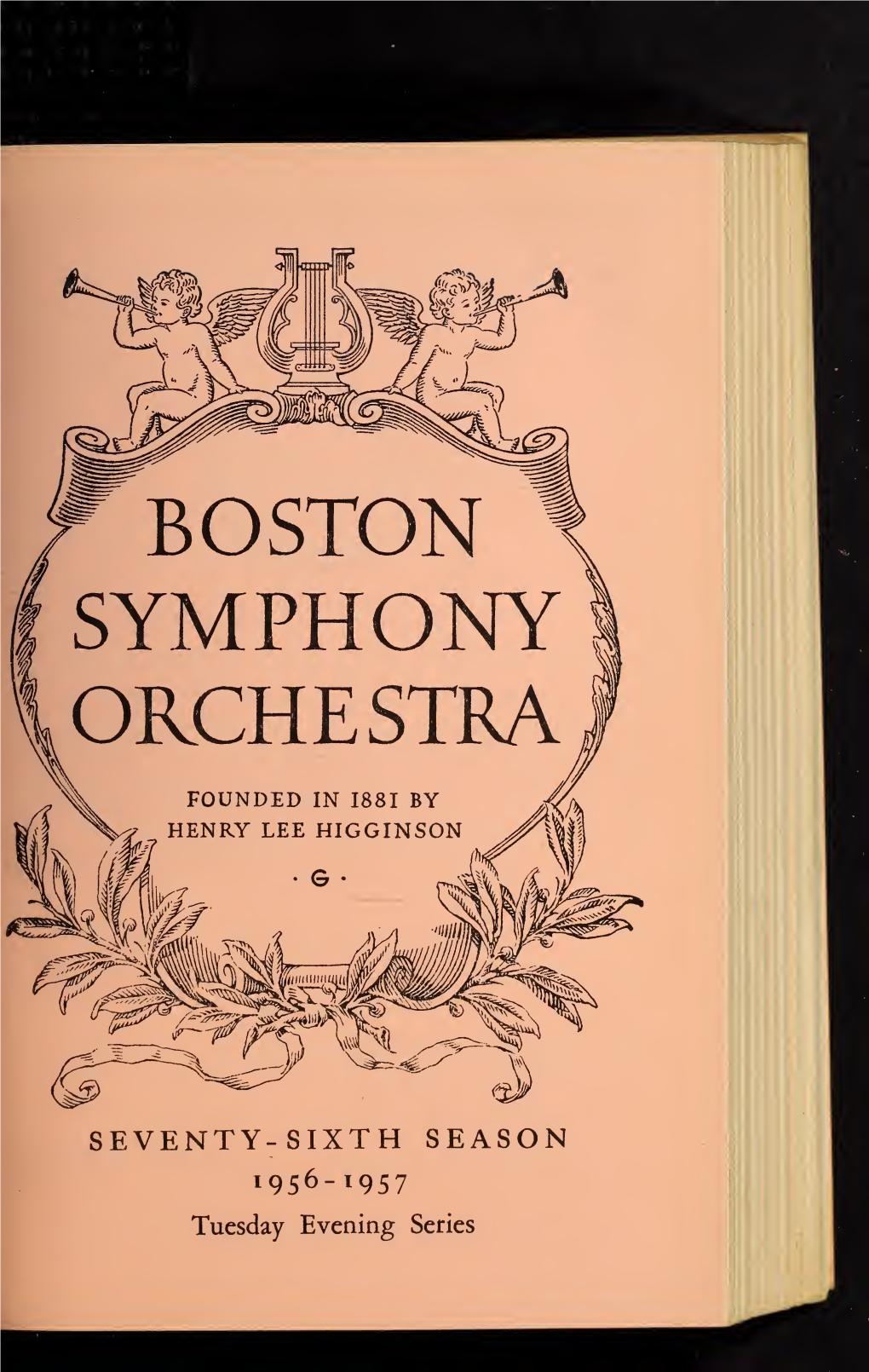 Boston Symphony Orchestra Concert Programs, Season 76, 1956-1957, Subscription