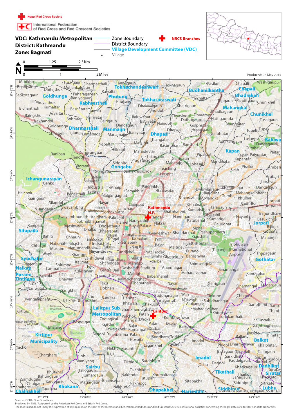 VDC: Kathmandu Metropolitan District: Kathmandu Zone: Bagmati