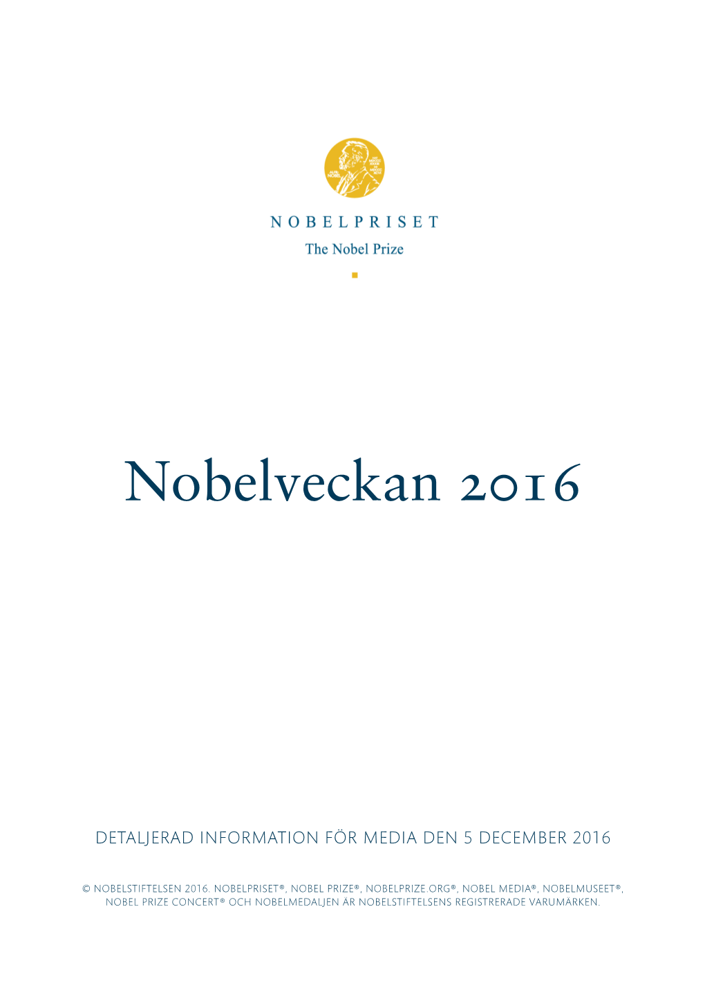 Nobelveckan 2016