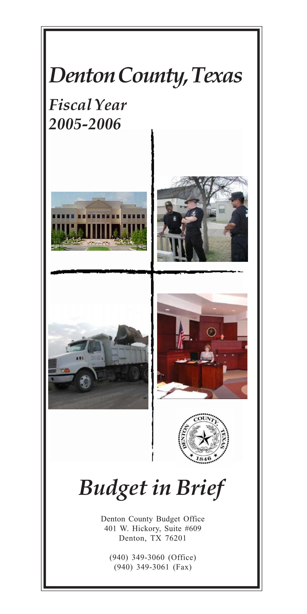 Denton County, Texas Fiscal Year 2005-2006