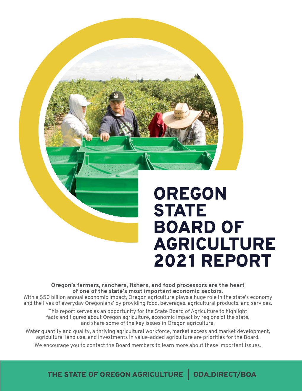 Oregon State Board of Agriculture 2021 Report