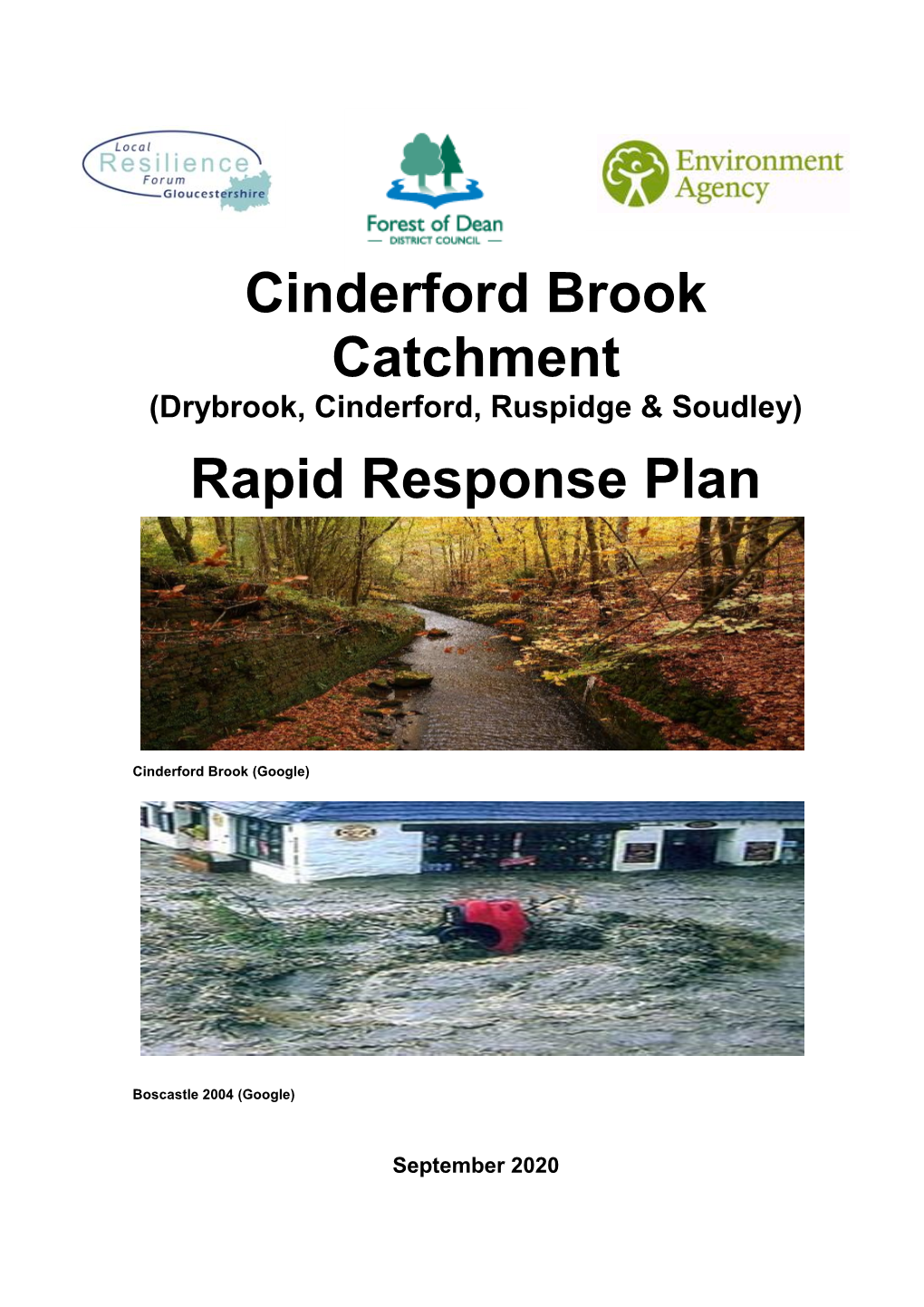 Cinderford Brook Rapid Response Plan