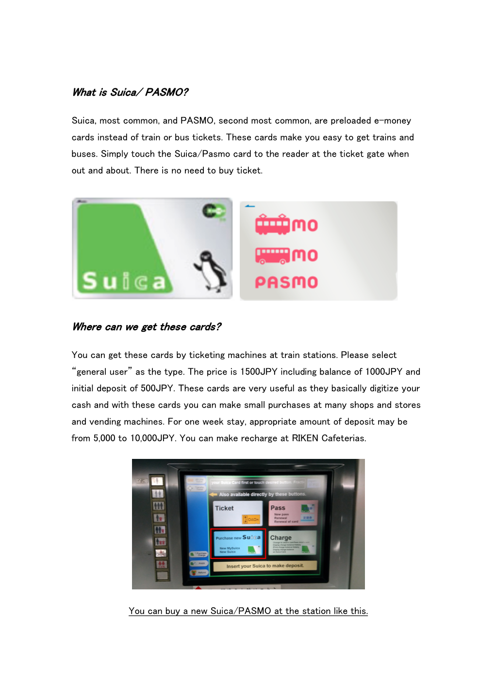 What Is Suica/ PASMO?