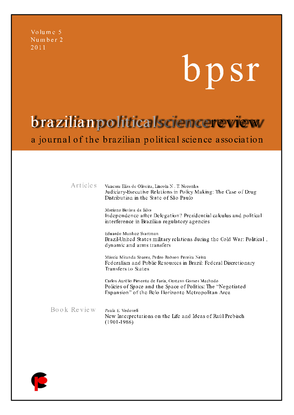 Brazilian Political Science Review Vol 5, No 2