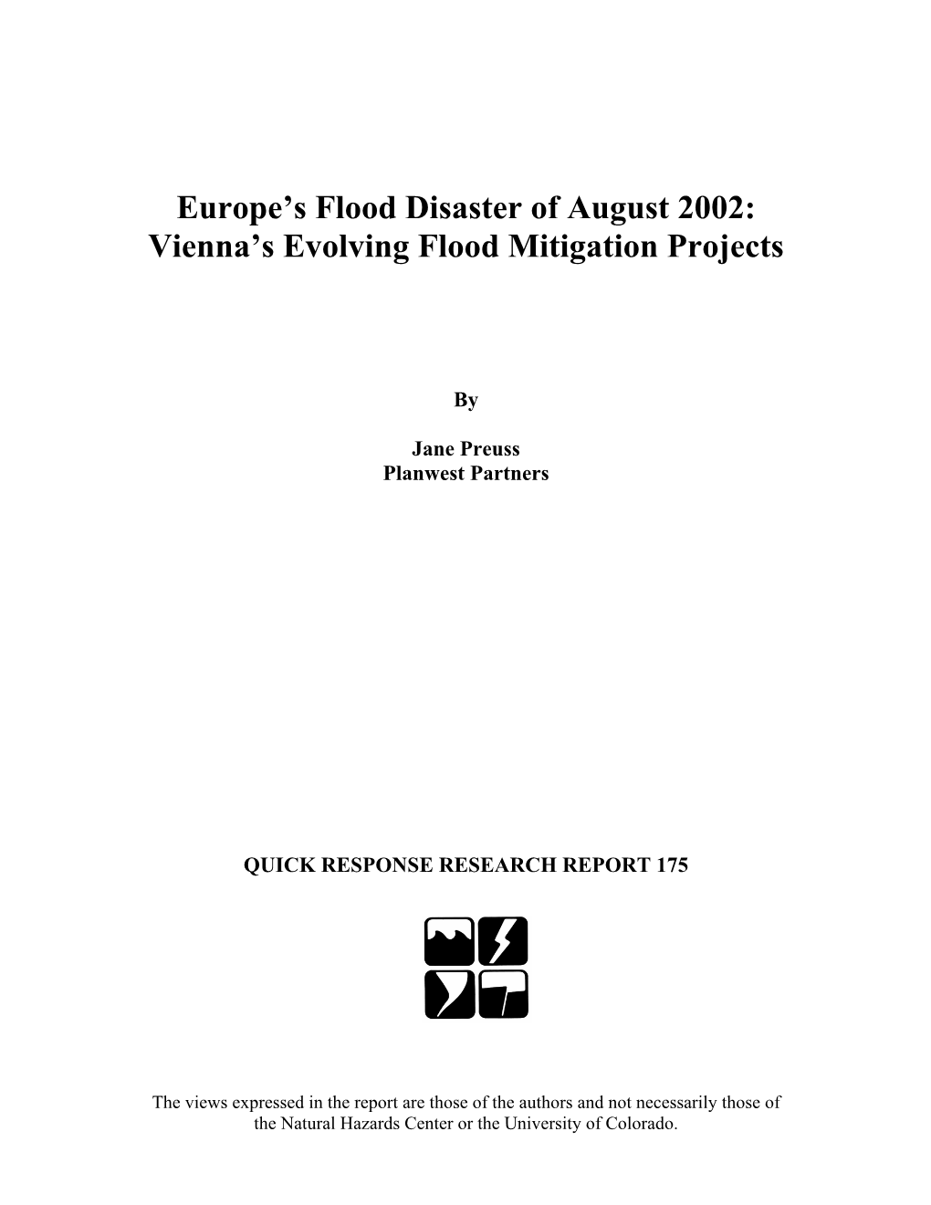 European Floods