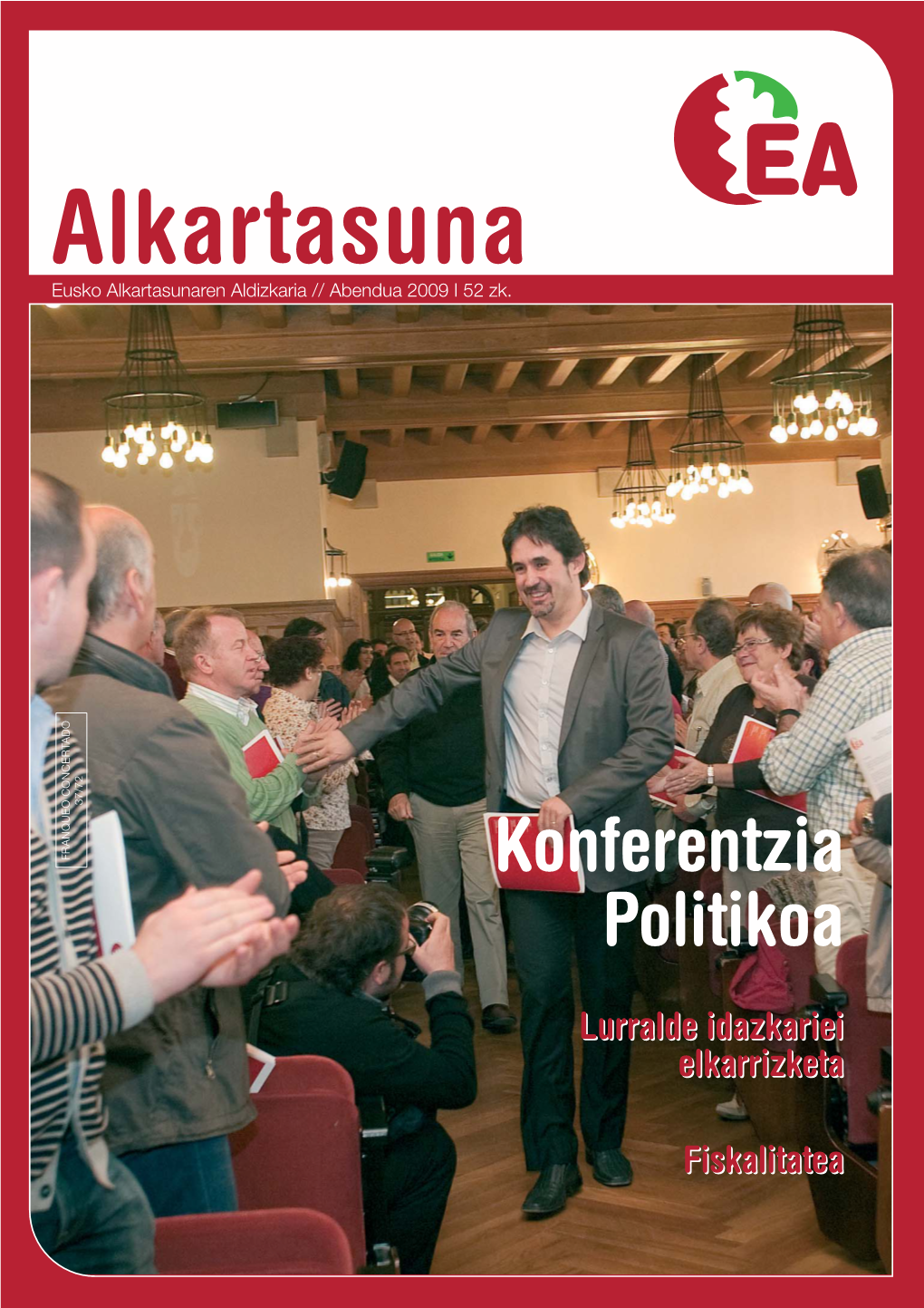 Eusko Alkartasunaren Aldizkaria // Abendua 2009 I 52 Zk