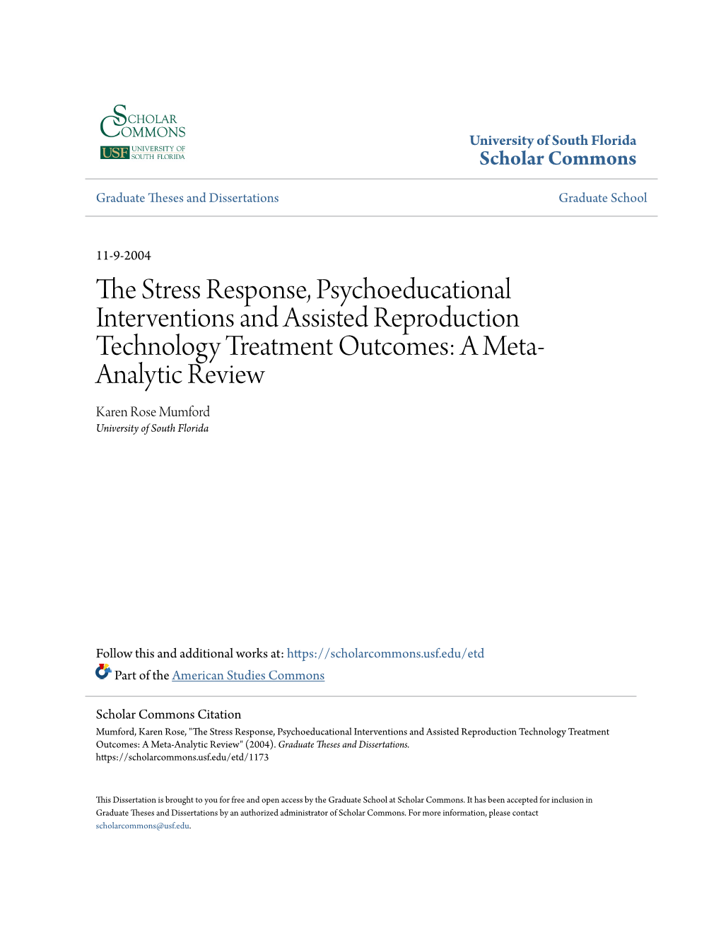 The Stress Response, Psychoeducational Interventions and Assisted