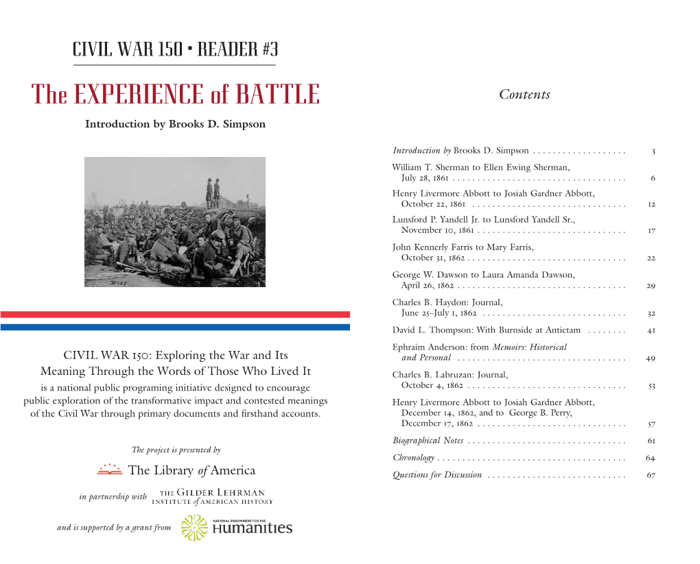 Civil War 150 Reader 3