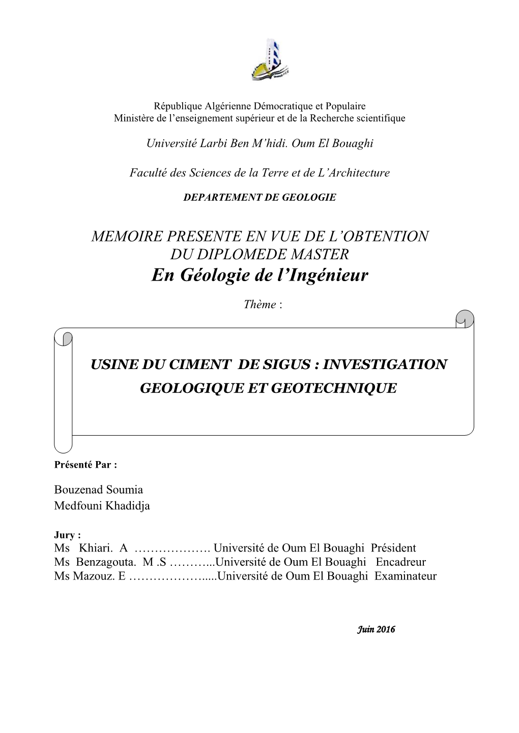 Usine Du Ciment De Sigus Investigation.Pdf