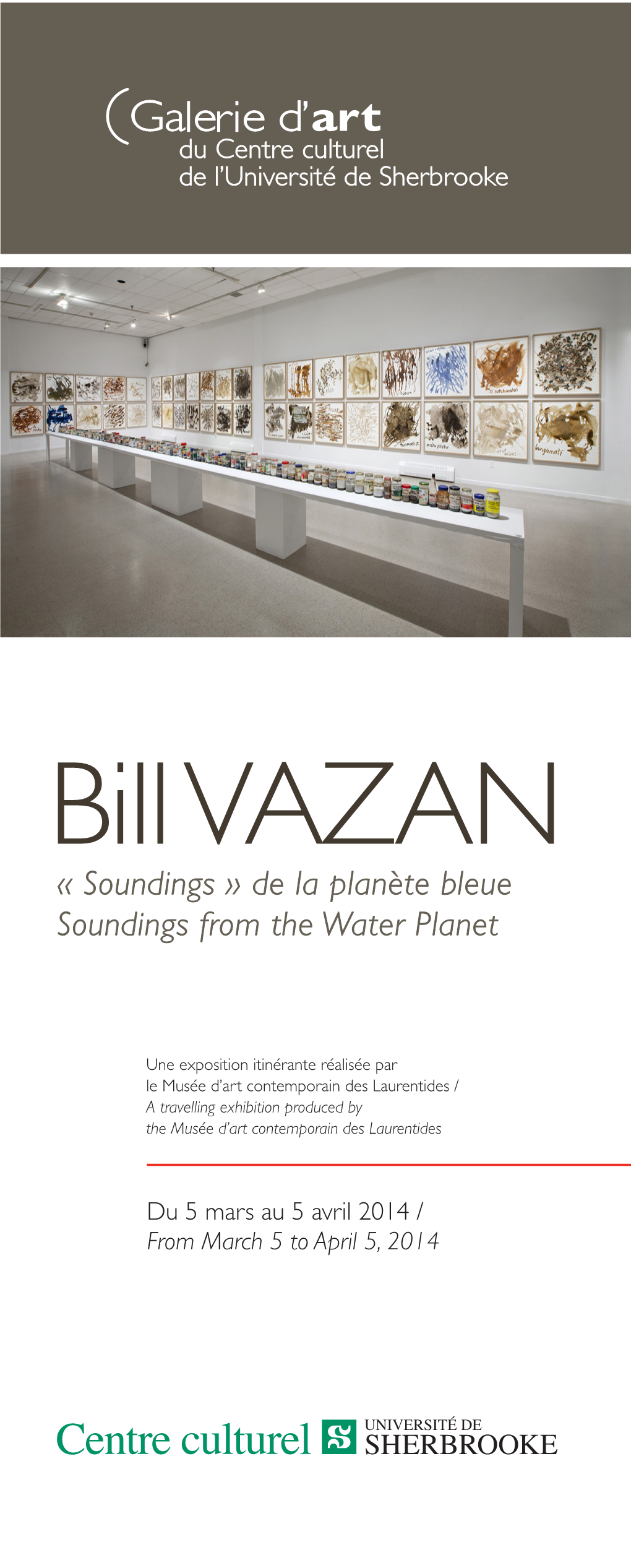 Bill VAZAN « Soundings » De La Planète Bleue Soundings from the Water Planet