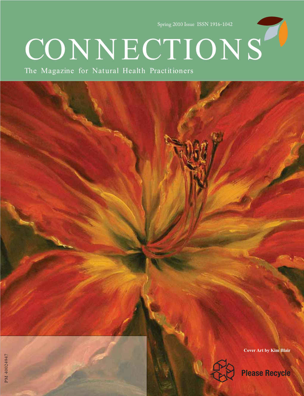 CONNECTIONS the Magazine for Natural Health Practitioners