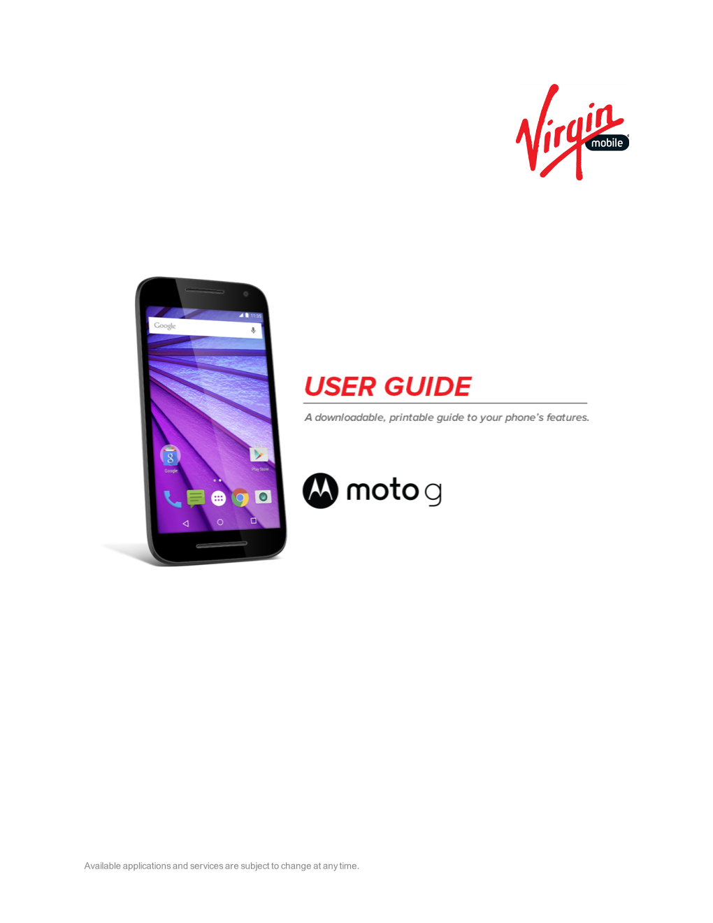 Motorola Moto G User Guide