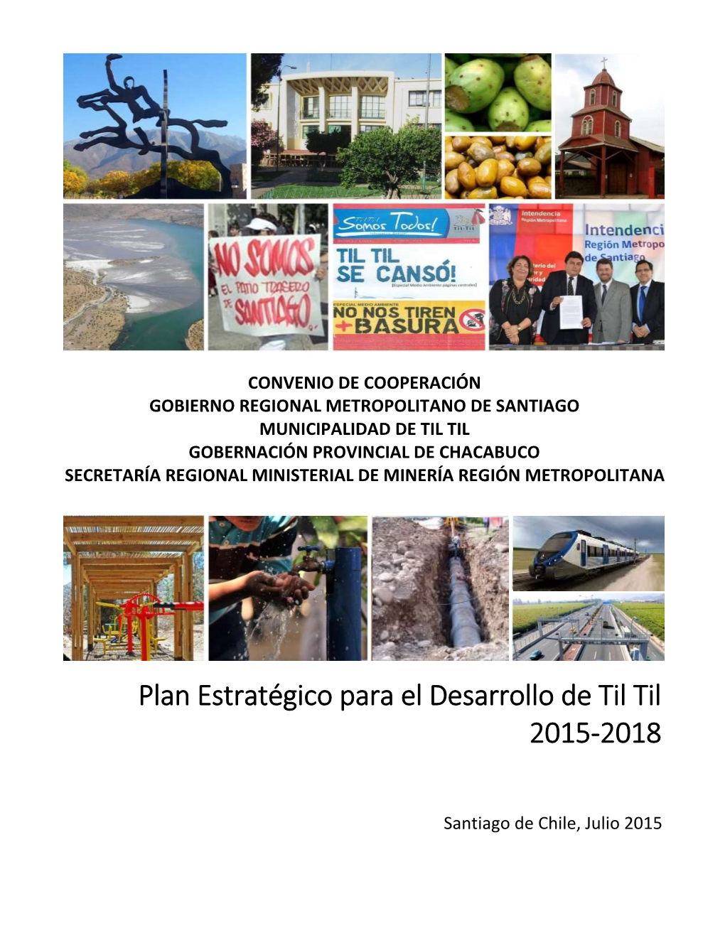 Plan Estratégico Para El Desarrollo De Til Til 2015-2018