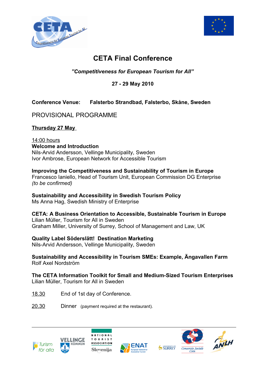 CETA Final Conference