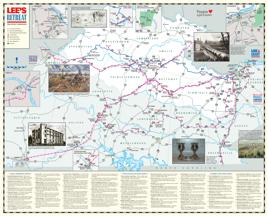 Lee's Retreat Map Side