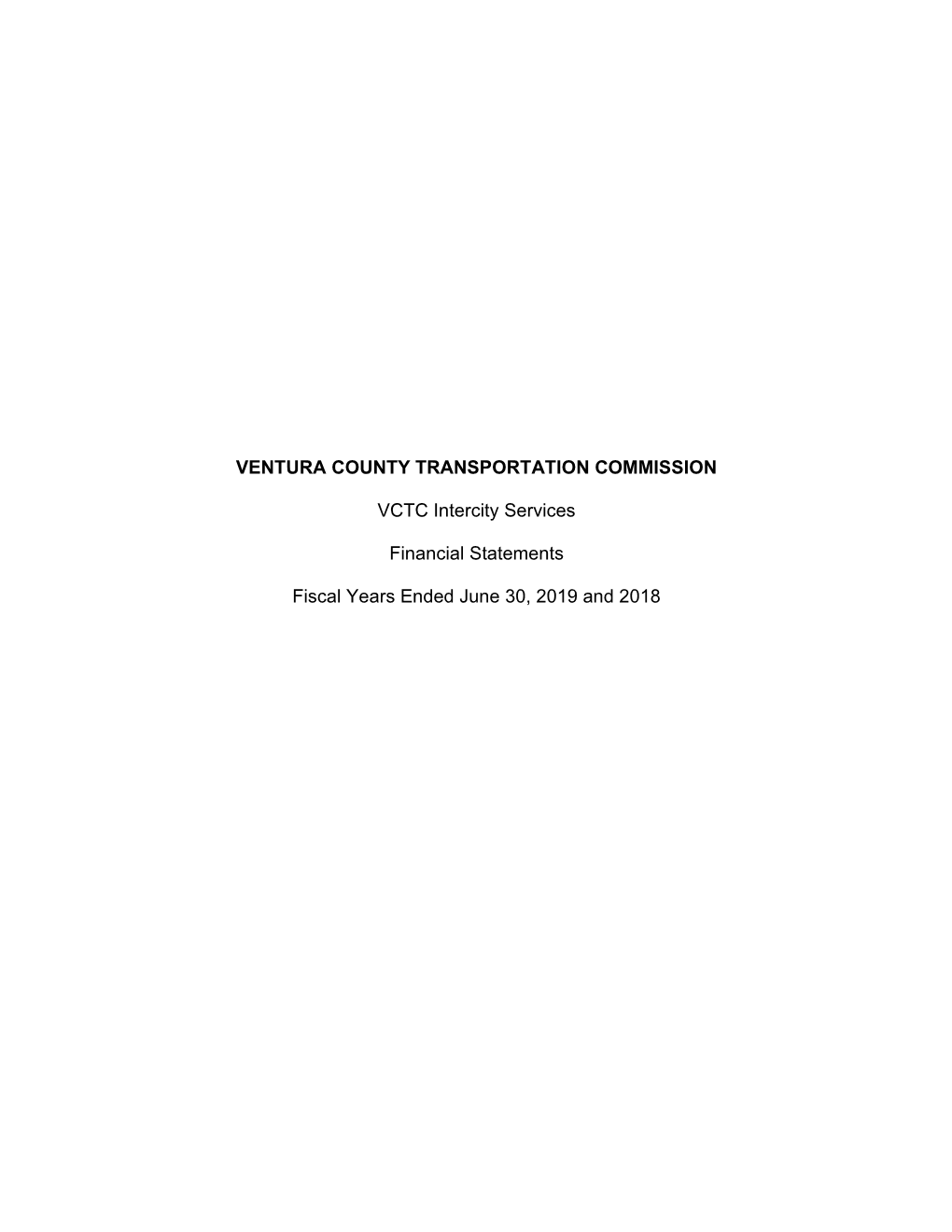 Ventura County Transportation Commission