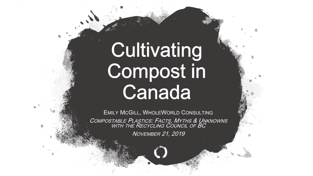 Cultivating Compost in Canada