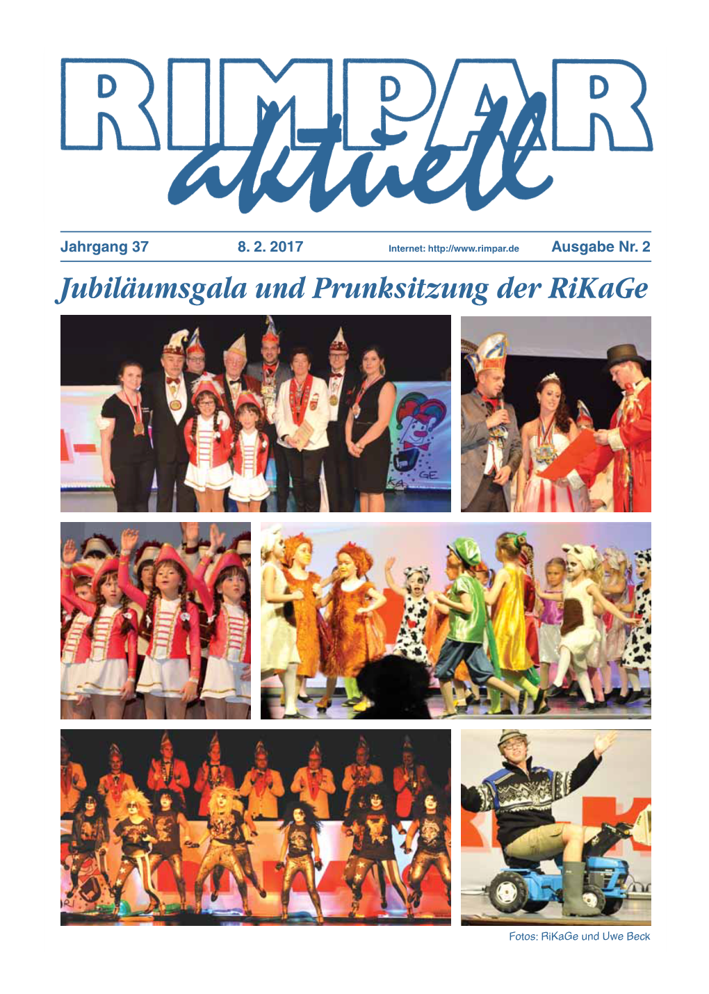 Jubiläumsgala Und Prunksitzung Der Rikage