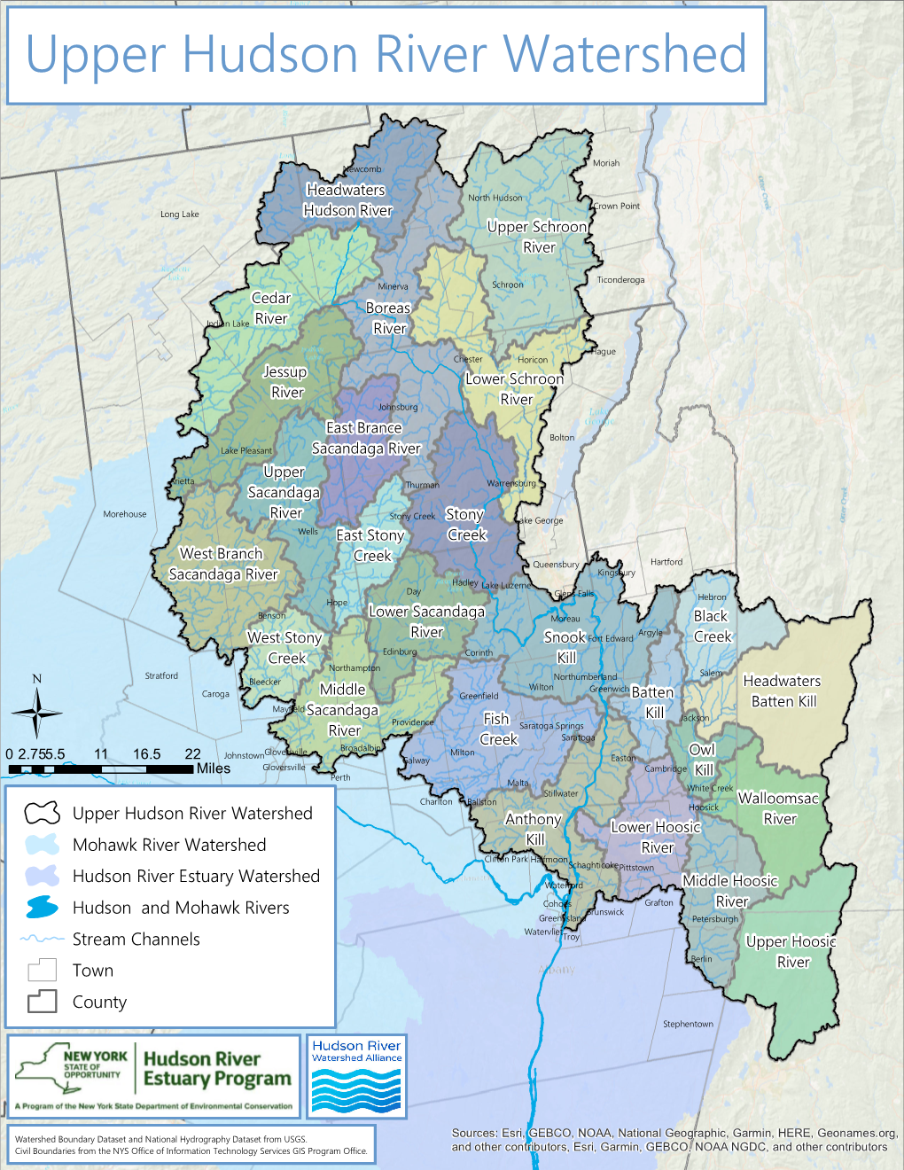 Upper Hudson River Watershed