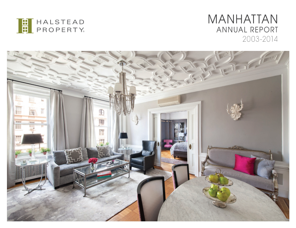 Manhattan Annual Report 2003-2014 Manhattan Apartments, 2003-2014