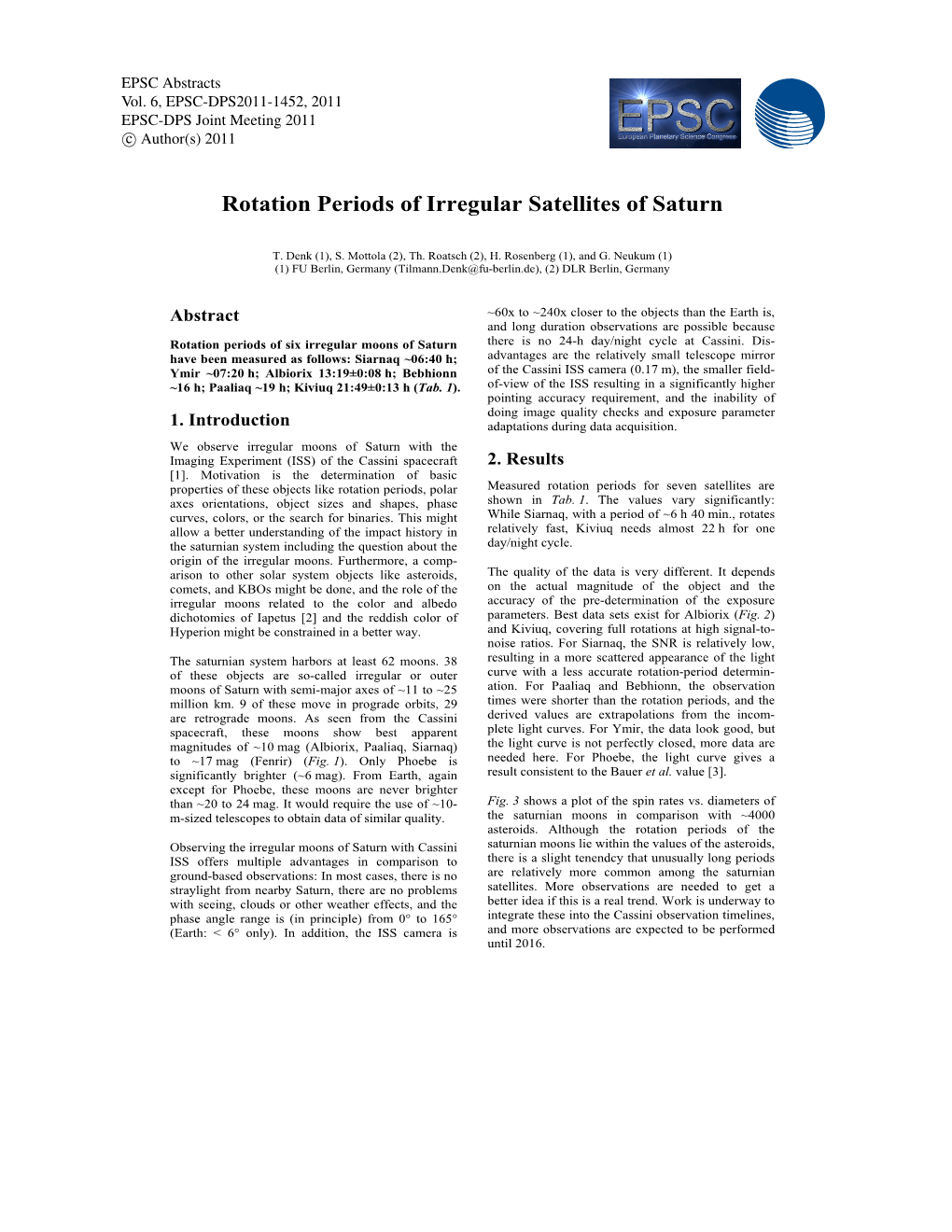 Rotation Periods of Irregular Satellites of Saturn