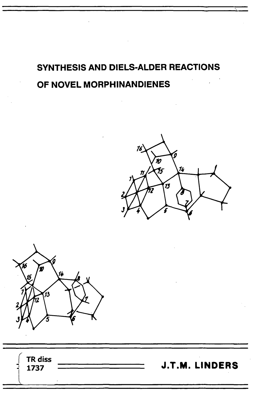 Synthesis and Diels-Alder Reactions of Novel Morphinandienes