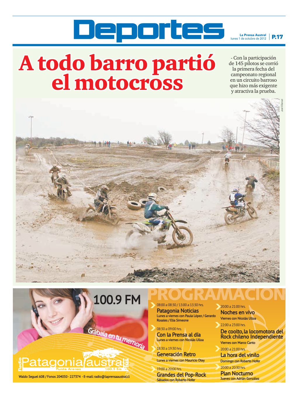 A Todo Barro Partió El Motocross