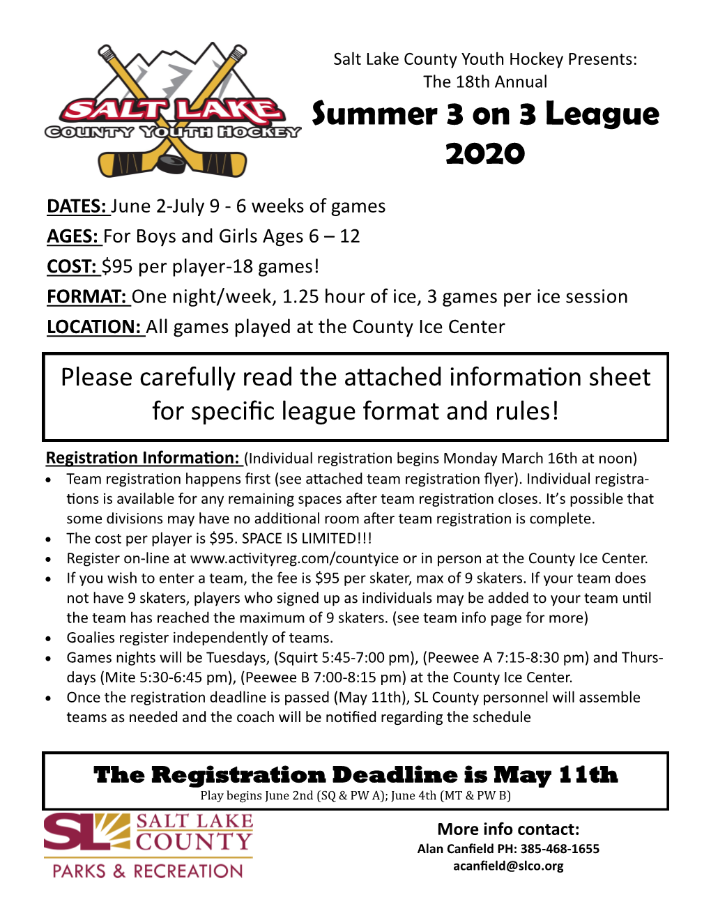 Summer 3 on 3 League 2020