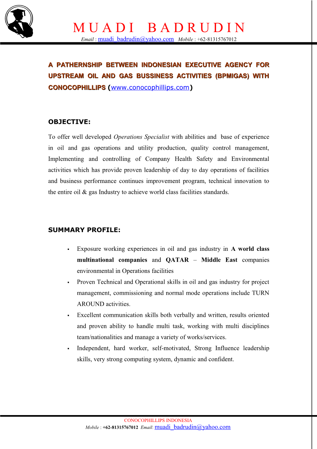 JOINT VENTURE COMPANY QATAR PETROLEOUM TOTAL COMPANY ( Www