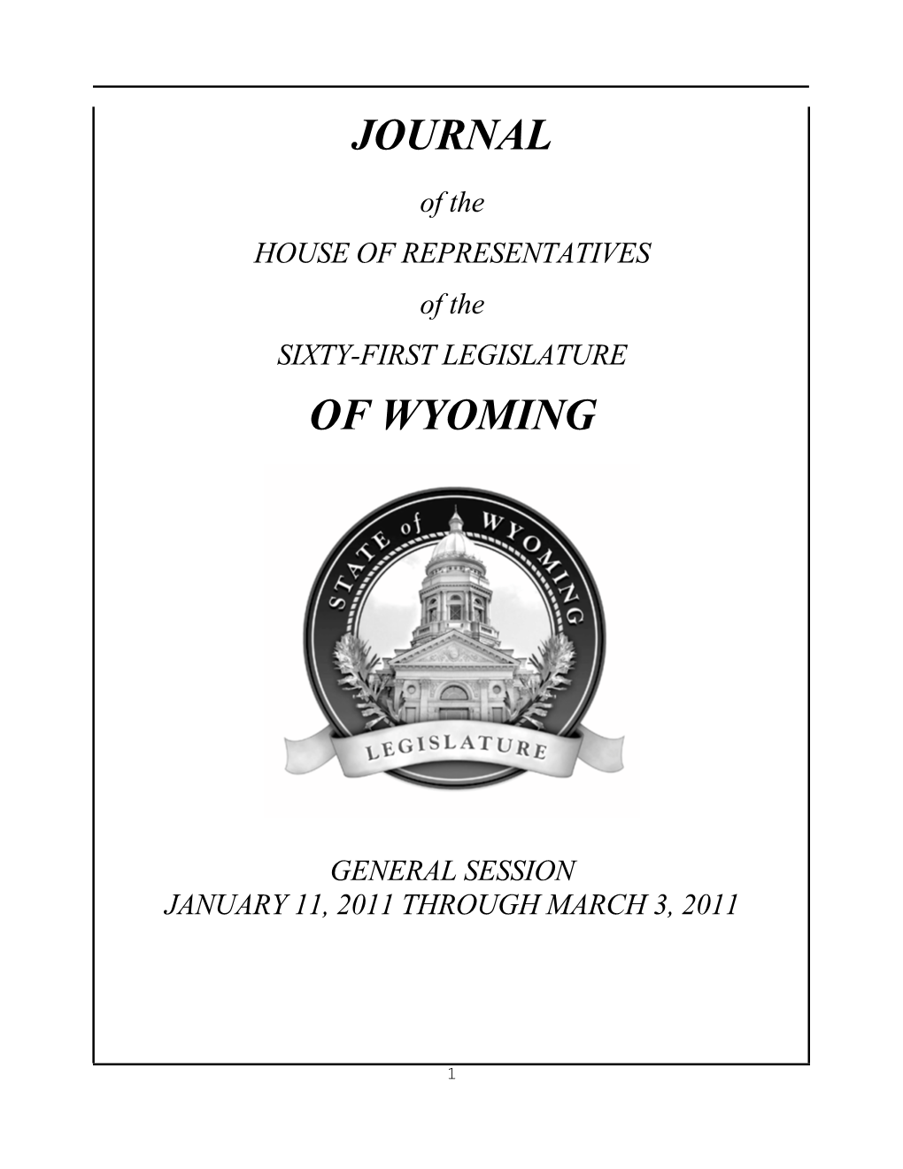 Journal of Wyoming