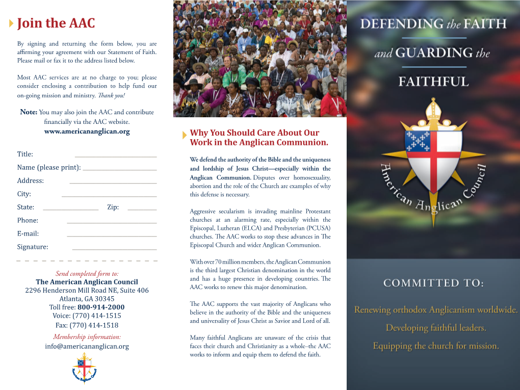 Join the AAC