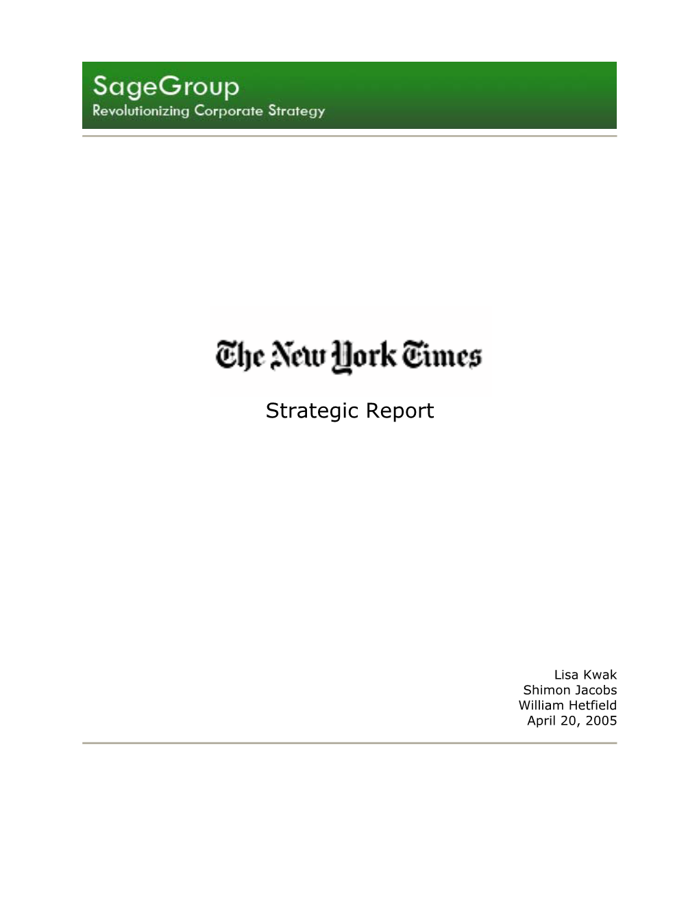 Strategic Report