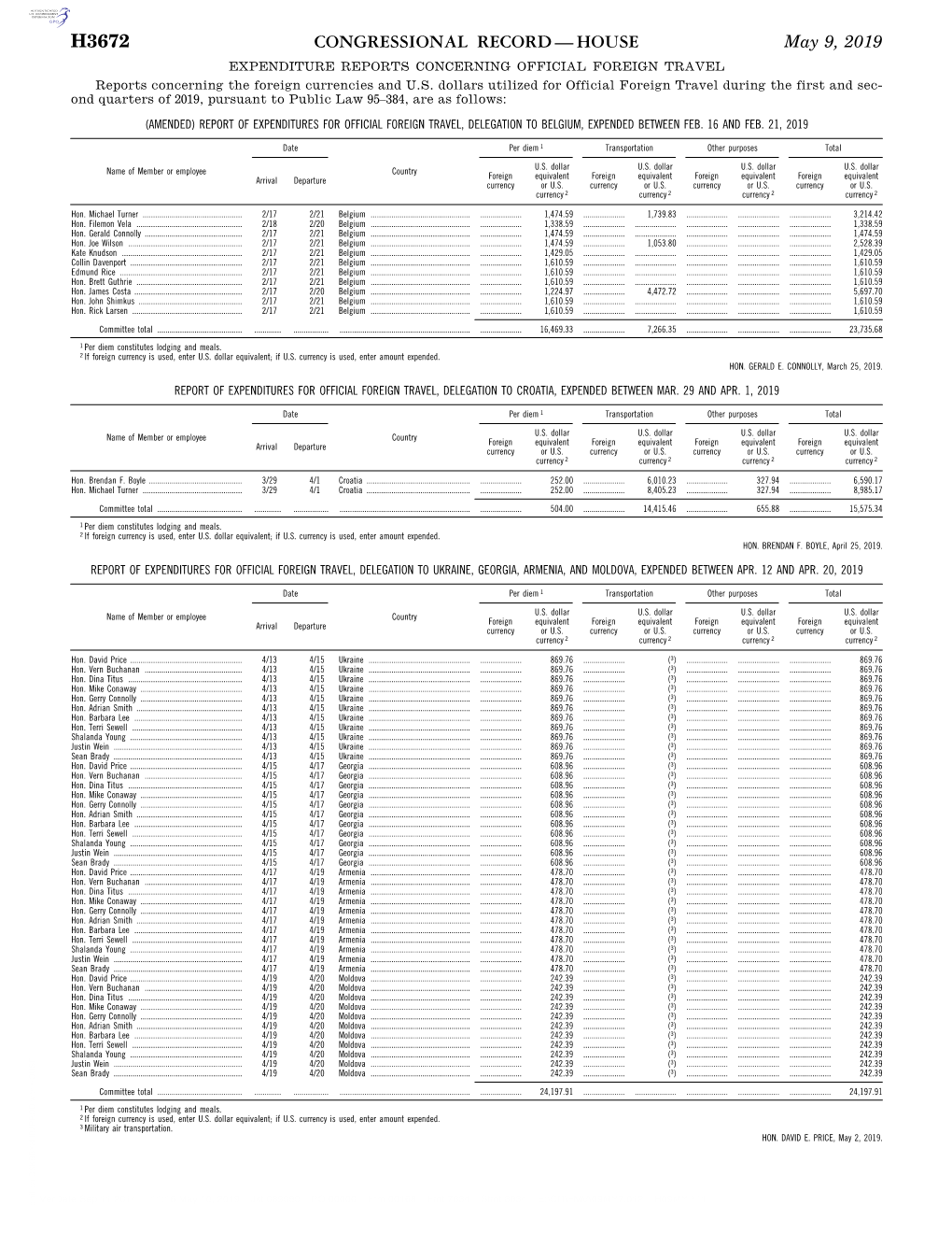 Congressional Record—House H3672