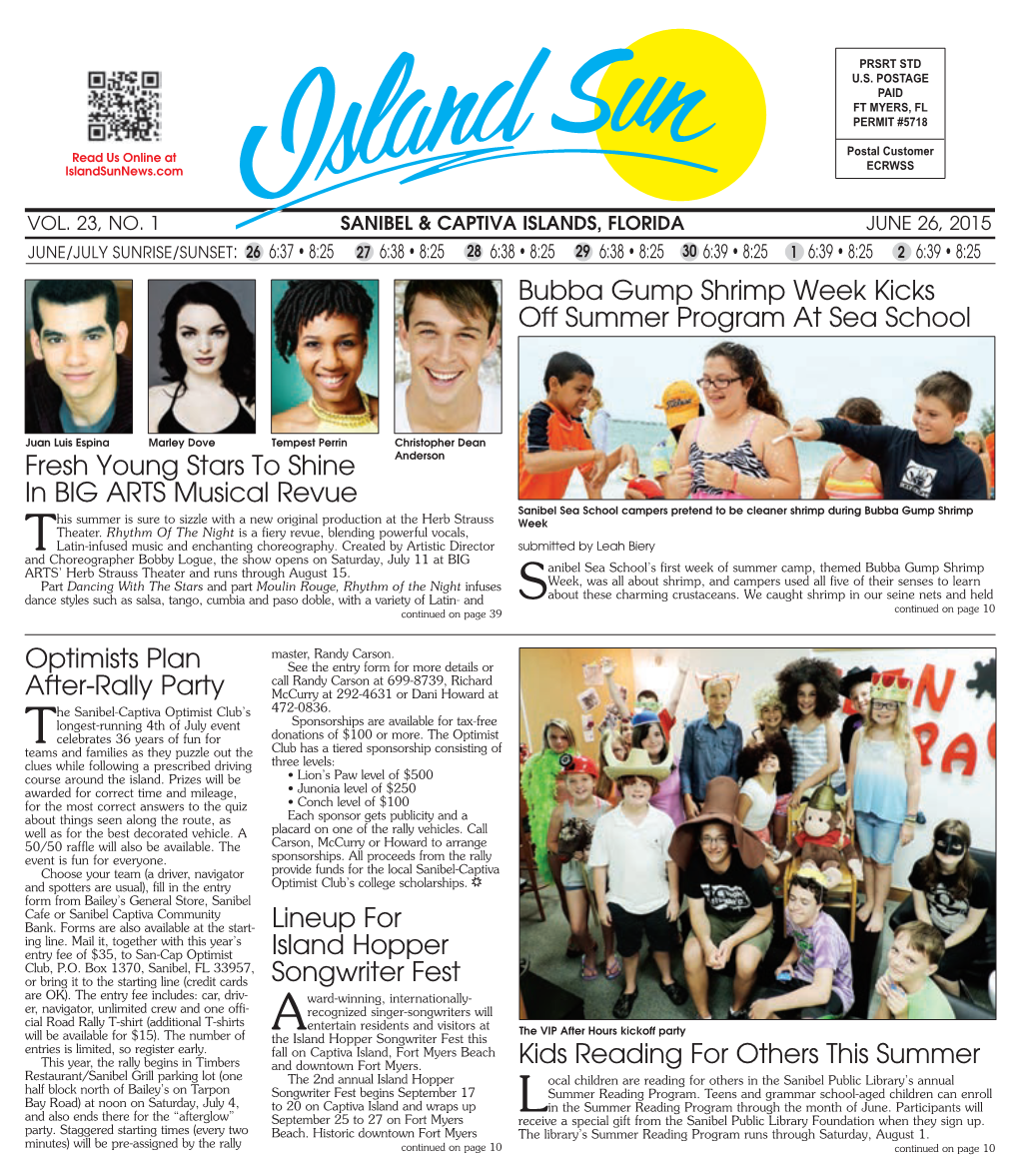 Island Sun News Sanibel 06.26.2015