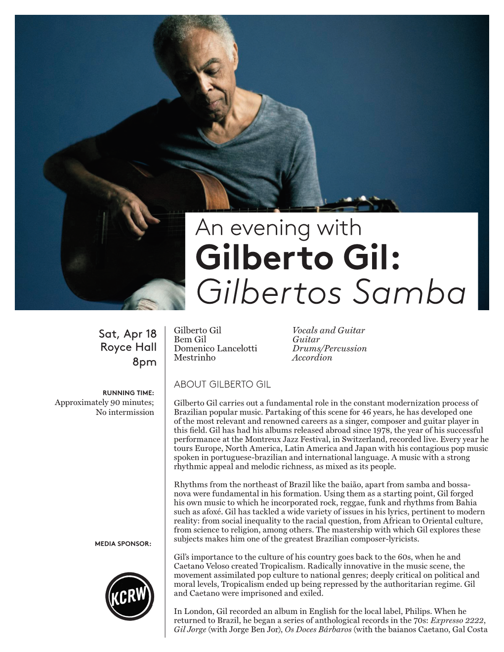 Gilberto Gil: Gilbertos Samba