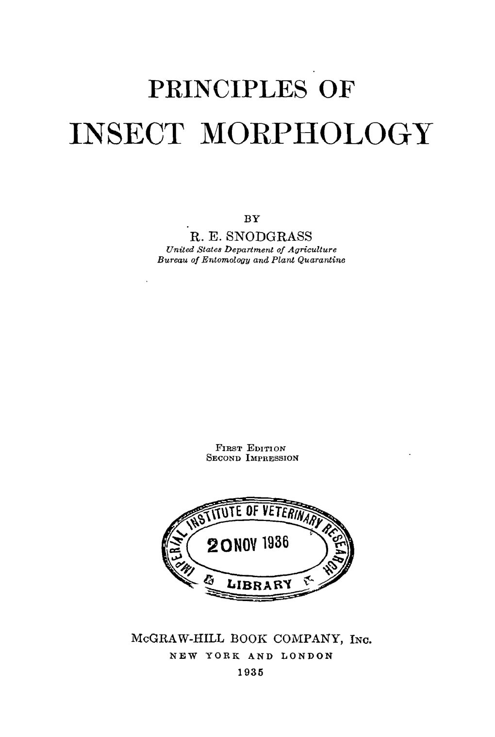 Insect Morphology